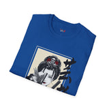 Warrior Fem Japanese Samurai T Shirt, Asian Graphic Tee, Bushido Warrior Shirt