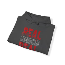 Load image into Gallery viewer, Real Recognize Heavy Blend Unisex Hoodie
