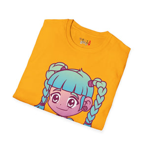 Little Girl Chainsaw Unisex Softstyle T-Shirt