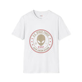 Space Force Liaison Officer Alien T Shirt for Men/Women, Funny UFO Shirt, Sci Fi Graphic Tee