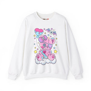 Doughnut Heart Teddy Bear Sweatshirt