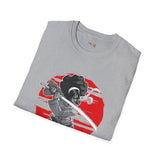 Afro Samurai Queen Japanese Samurai T Shirt, Asian Graphic Tee, Bushido Warrior Shirt