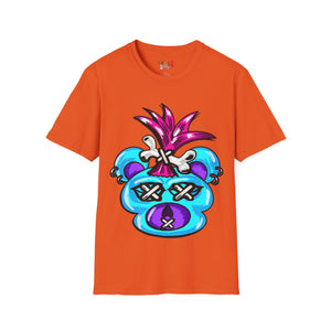 Shrunken Head Teddy Bear Unisex Softstyle T-Shirt