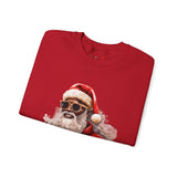 Black Santa Unisex Heavy Blend™ Crewneck Sweatshirt
