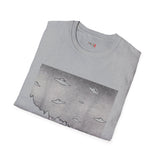 Cat Invasion Selfie Alien T Shirt for Men/Women, Funny UFO Shirt, Sci Fi Graphic Tee