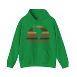 Melanin Half Circle Heavy Blend Unisex Hoodie