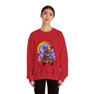 Bloody Knife Teddy Bear Sweatshirt