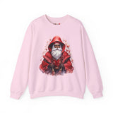 Black Santa 45 Unisex Heavy Blend™ Crewneck Sweatshirt