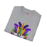 Mardi Gras Mask Unisex Softstyle T-Shirt