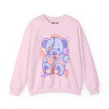 Pastel Baby Blue Teddy Bear Sweatshirt