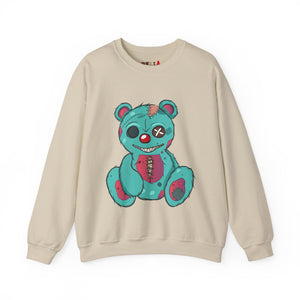 Missing Eye Teddy Bear Sweatshirt