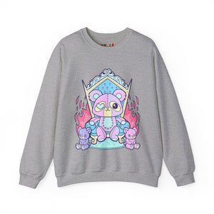 Throne Teddy Bear Sweatshirt