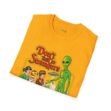 Don't Talk to Strangers Funny T Shirt Relatable Meme Tee Sarcastic Humor Graphic Shirt