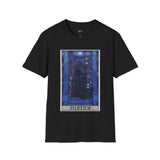XI Justice Tarot Card T Shirt, Mystic Graphic Tee, Spiritual Shirt