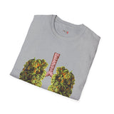 Weed Lungs Funny Weed T Shirt, Cannabis Graphic Tee, 420 Stoner Shirt