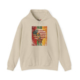Afro American Queen Heavy Blend Unisex Hoodie