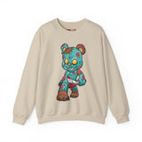 Bloody Knife Teddy Bear Sweatshirt