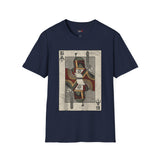 Bounty Hunter Playing Card Retro Space T Shirt, Vintage Sci Fi Graphic Tee, Galaxy Shirt