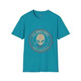 Space Force Liaison Officer Alien T Shirt for Men/Women, Funny UFO Shirt, Sci Fi Graphic Tee