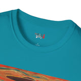 The Scream Van Gogh Alien T Shirt for Men/Women, Funny UFO Shirt, Sci Fi Graphic Tee