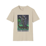 The Hermit IX Tarot Card T Shirt, Mystic Graphic Tee, Spiritual Shirt