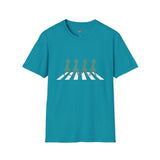 Walking Across Abbey Road Alien T Shirt for Men/Women, Funny UFO Shirt, Sci Fi Graphic Tee