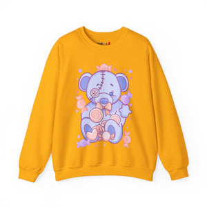 Pastel Baby Blue Teddy Bear Sweatshirt