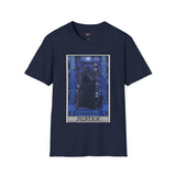 XI Justice Tarot Card T Shirt, Mystic Graphic Tee, Spiritual Shirt