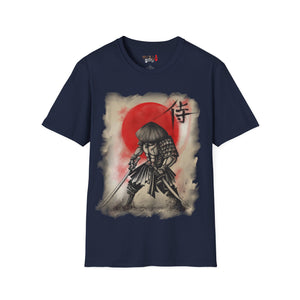 Red Moon Samurai Unisex Softstyle T-Shirt