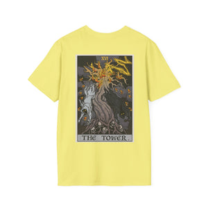 XVI The Tower Rear Print T-Shirt