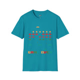 Game Over Vintage Alien T Shirt, Retro UFO Graphic Tee, Space Streetwear Shirt
