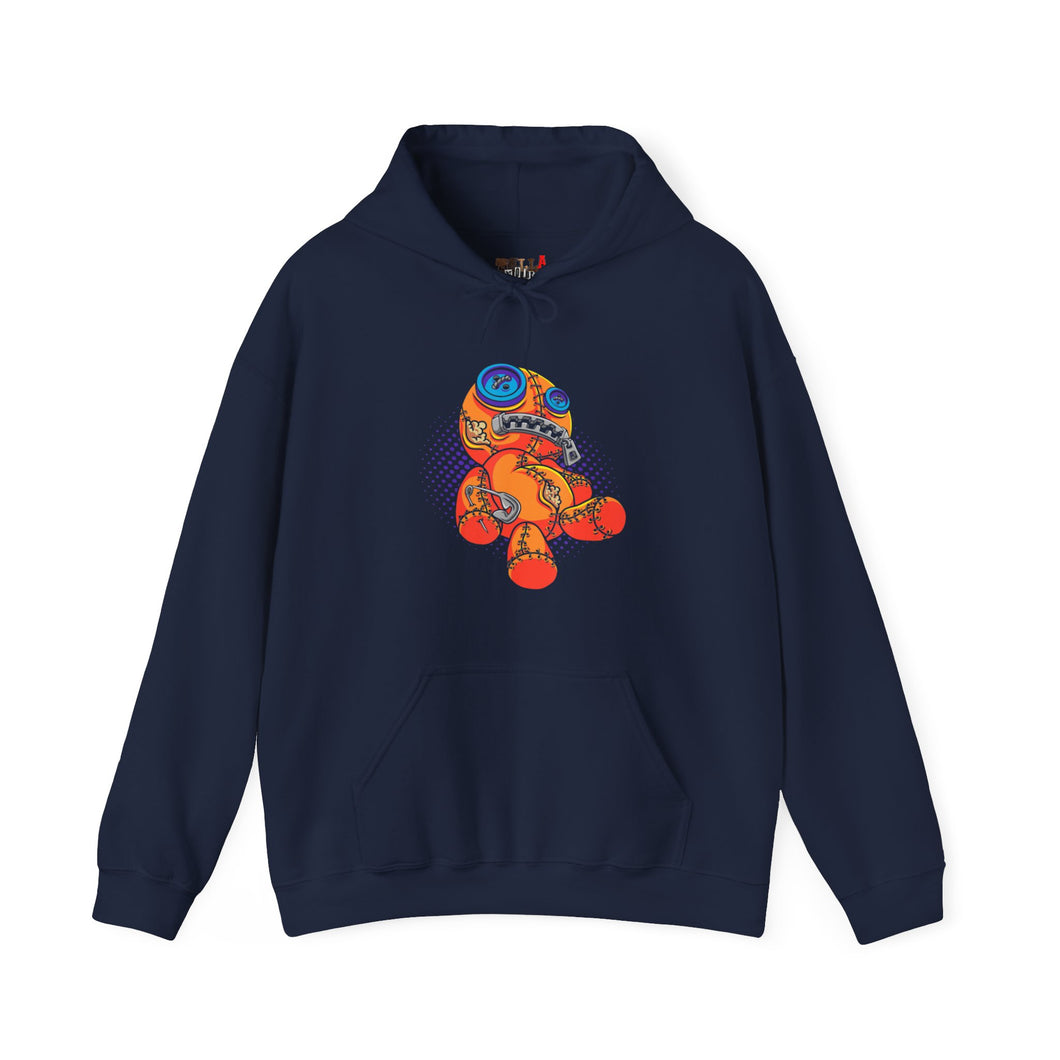 Zippermouth Teddy Bear Hoodie