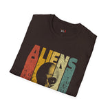 Aliens Don't Believe in You Either Vintage Alien T Shirt, Retro UFO Graphic Tee, Space Streetwear Shirt