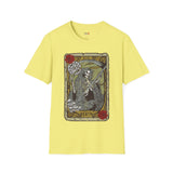 XIII Death Grim Reaper Tarot Card T Shirt, Mystic Graphic Tee, Spiritual Shirt