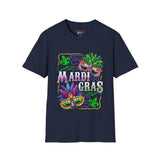 Mardi Gras Masks Unisex Softstyle T-Shirt