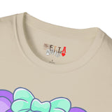 Purple Heart Eye Teddy Bear T-shirt