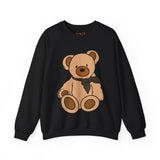 Brown Scarf Teddy Bear Sweatshirt