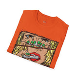 Roll Lick Smoke Funny Weed T Shirt, Cannabis Graphic Tee, 420 Stoner Shirt