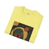 77 Bounty Hunter Blaster Retro Space T Shirt, Vintage Sci Fi Graphic Tee, Galaxy Shirt