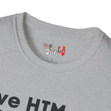Love HIM Uplift HIM Black Letters Unisex Softstyle T-Shirt