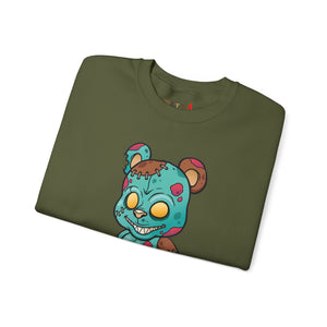 Bloody Knife Teddy Bear Sweatshirt