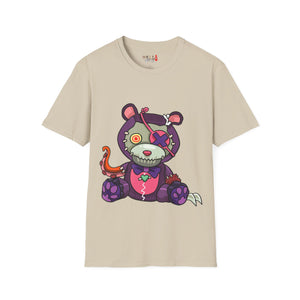 Squid Arm Teddy Bear Unisex Softstyle T-Shirt