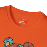 Dirty Evil Teddy Bear Unisex Softstyle T-Shirt
