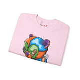 Sad Patched Teddy Bear Sweatshirt