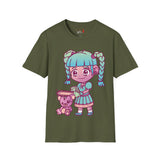 Little Girl Chainsaw Unisex Softstyle T-Shirt