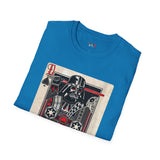 Vader Spades Card Retro Space T Shirt, Vintage Sci Fi Graphic Tee, Galaxy Shirt