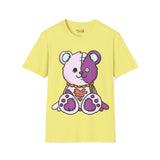 Purple Two Tone Teddy Bear T-shirt