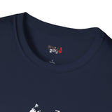 Red Moon Japanese Samurai T Shirt, Asian Graphic Tee, Bushido Warrior Shirt