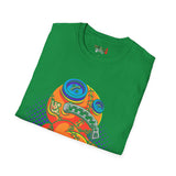 Zipper Mouth Teddy Bear Unisex Softstyle T-Shirt