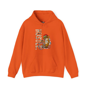 Hustle Bear Heavy Blend Unisex Hoodie